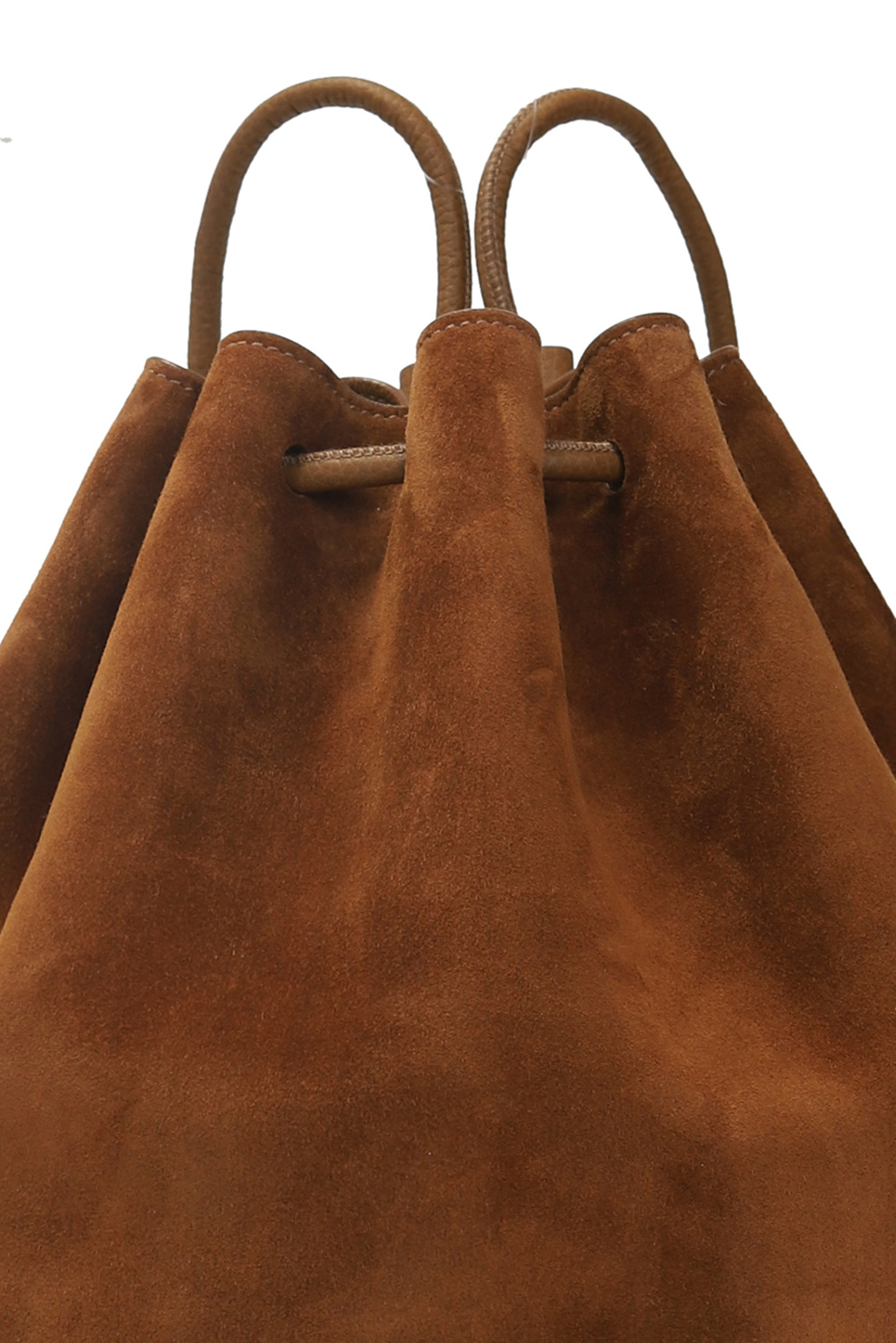 Suede backpack The Row Wood Wood Rena Shoulder Bag IetpShops